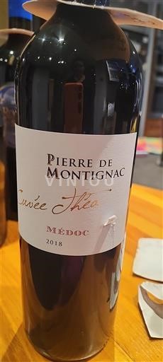Bordeaux Médoc Pierre de Montignac Théa 2018