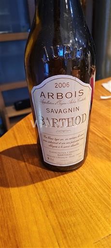 Jura Arbois Barthod Savagnin 2006