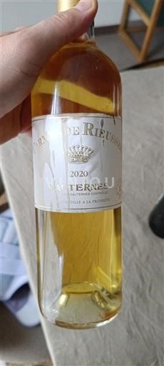 Bordeaux Sauternes Carmes de Rieussec 2020