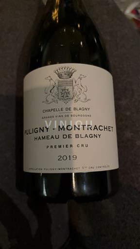 Burgundsko Puligny-Montrachet Premier Cru Chapelle de Blagny Hameau de Blagny 2019