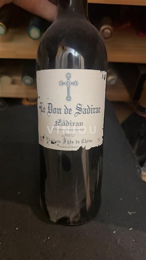 Sudoeste Madiran Le Bon de Sadirac 2005