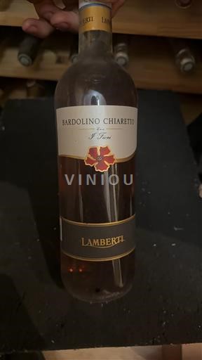Vinos Rosé sec Bardolino Chiaretto Il Fiore Lamberti 2015 Italia Véneto No especificado DOC