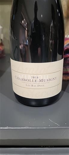 Borgonha Chambolle-Musigny Les Bas Doix 2018