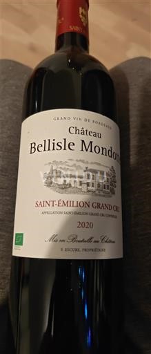 Bordeaux Saint-Émilion Grand Cru Grand Cru Château Bellisle Mondotte 2020