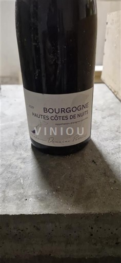Burgundsko Hautes Côtes de Nuits Domaine René Bouvier 2019