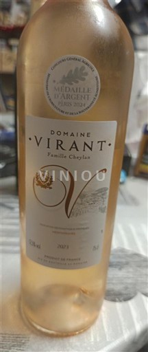 Provence Coteaux d'Aix-en-Provence Domaine Virant 2023