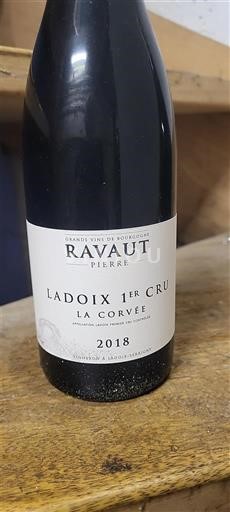 Borgogna Non specificato Premier Cru Domaine Pierre Ravaut La Corvée 2018