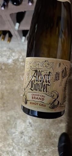 Viner Blanc sec Albert Boxler 2020 Frankrike Alsace Ospecificerad AOC Grand Cru