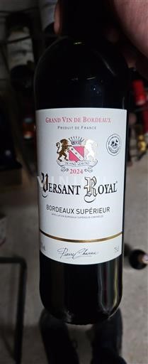 Bordeaux Bordeaux supérieur Versant Royal 2024