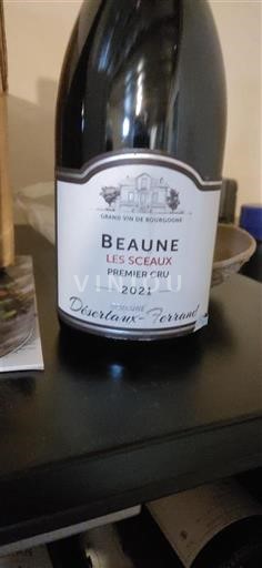 Burgundsko Beaune Premier Cru Désiréau-Terrand Les Sceaux 2021
