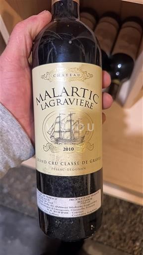 Bordeaux Pessac-Léognan Grand Cru Classé Château Malartic-Lagravière 2010