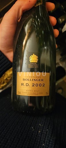 Champagne Bollinger R.D. 2002