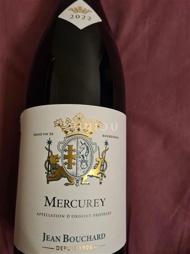 Burgundsko Mercurey Jean Bouchard 2022 2022