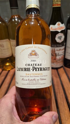 Bordeaux Sauternes Premier Cru Château Lafaurie-Peyraguey 2004