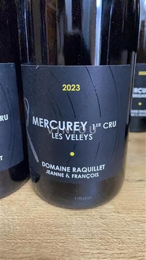 Burgundy Mercurey Premier Cru Domaine Raquillet Les Veleys 2023