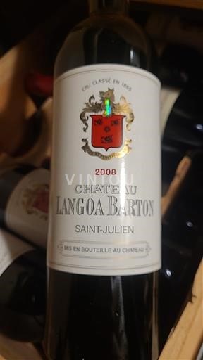 Bordeaux Saint-Julien Grand Cru Château Langoa Barton 2008