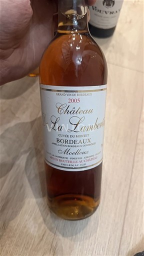 Bordeaux Château La Lamberterie du Monêt 2005