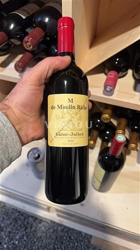 Bordeaux Saint-Julien Château Moulin Riche M de Moulin Riche 2016