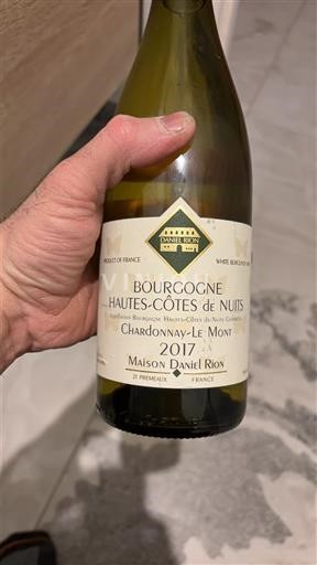 Bourgondië Niet gespecificeerd Maison Daniel Rion Chardonnay-Le Mont 2017