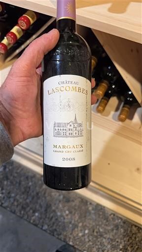 Bordeaux Margaux Grand Cru Château Lascombes 2008