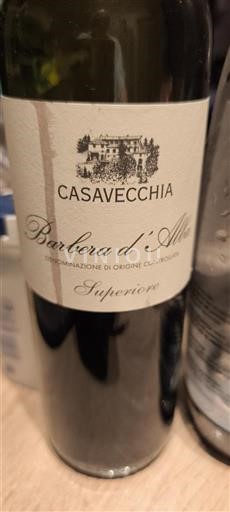 Piemonte Barbera d'Alba Casavecchia Superiore Icke årgångsbetecknad