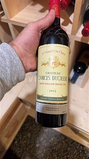 Bordeaux Saint-Émilion Grand Cru Premier Grand Cru Classé Château Larcis Ducasse 2012