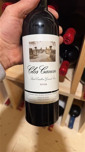 Bordeaux Saint-Émilion Grand Cru Grand Cru Clos Canon 2009