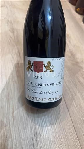 Burgundsko Côte de nuits villages Glantenet Père & Fils Le Clos de Magny 2019