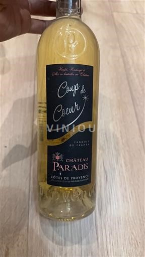 Provence Côtes-de-Provence Château Paradis Coup de Coeur 2015