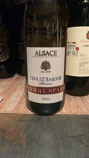 Alsace Pierre Sparr Réserve 2023