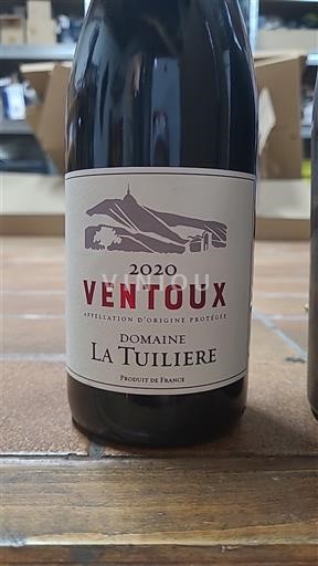 Rhône-dalen Ventoux Domaine La Tuilière 2020