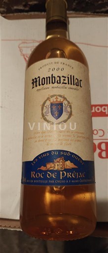 Sydvestfrankrig Monbazillac Roc de Prénac 2000