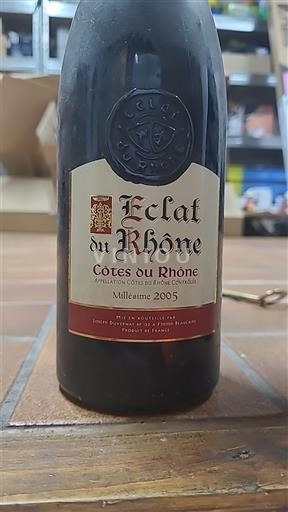 Rhône-dalen Côtes-du-Rhône Éclat du Rhône 2005