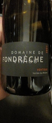 Rhône-dalen Ventoux Domaine Fondrèche 2021