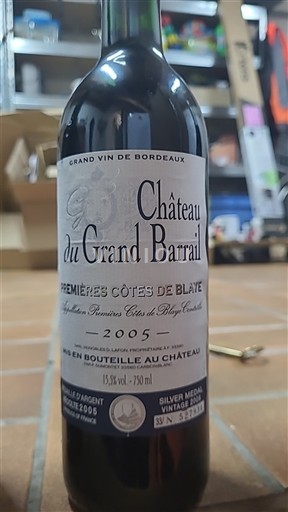 Bordeaux Not Specified Château Grand Barrail 2005