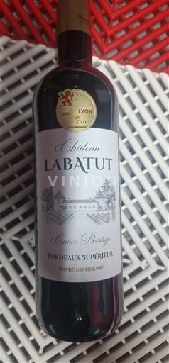 Bordeaux Bordeaux Supérieur Château Labatut Prestige 2021