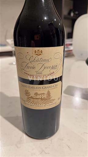 Wines Rouge sec Château Laroque Decesse 2000 France Bordeaux Saint-Émilion Grand Cru AOC Grand Cru Classé