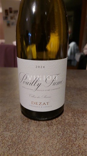 Valle del Loira Pouilly-fumé Dezat des Marnes 2024