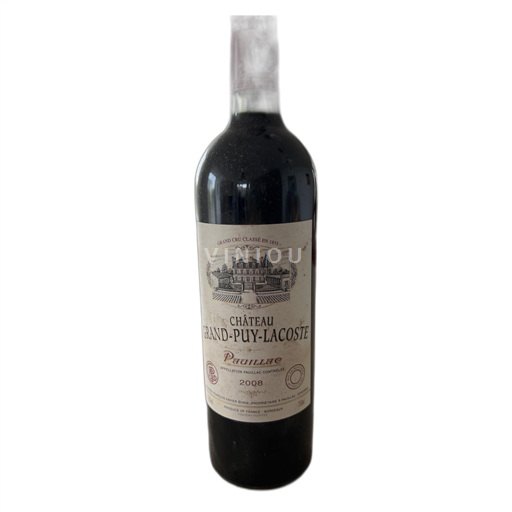 Bordeaux Pauillac Château Grand-Puy-Lacoste 2008