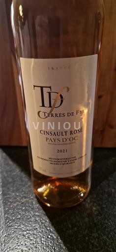 Languedoc ja Roussillon Pays d'Oc Terres de Feu Cinsault Rosé 2021