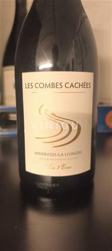 Languedoc Minervois-la-Livinière Les Combes Cachées Les 3 Ecuss Ikke årgangsbestemt