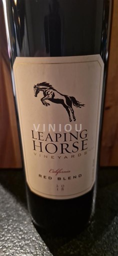 Kalifornijske AVA Ni doloceno Leaping Horse Vineyards Red Blend 2020
