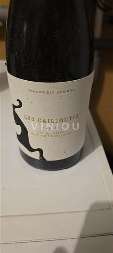Neuchâtel Neuchâtel DOP Domaine S Landions Les Cailloutis pinot noir 2018