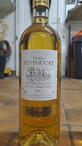 Sydvestfrankrig Monbazillac Château Pintoucat Carte d'Or 2013