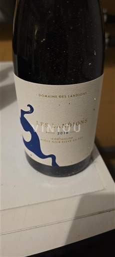 Neuchâtel Neuchâtel DOP Domaine S Landions Les Landions pinot noir 2018