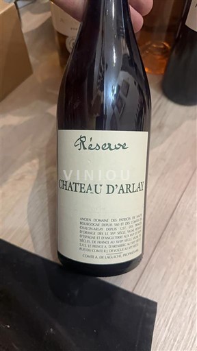 Jura Côtes-du-jura Château Arlay Réserve 2011