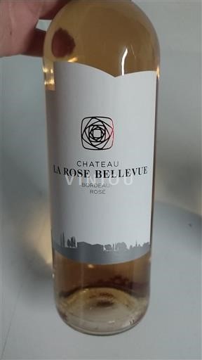 Burdeos Bordeaux rosado Château La Rose Bellevue 2022