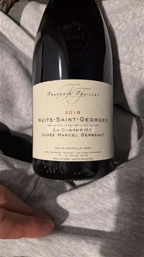 Burgundija Nuits-Saint-Georges François Feuillet La Charmotte Marcel Gerbeaut 2018