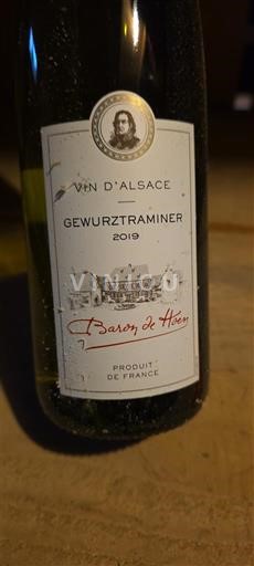 Alsasko Gewürztraminer Baron de Hoen 2019