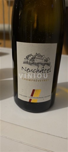 Neuchâtel Neuchâtel AOC Alain Gerber Champreveyres 2022